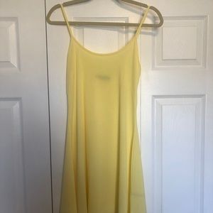 Nasty Gal short yellow dress